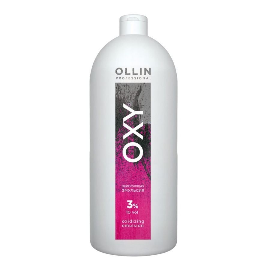Окисляющая эмульсия, Oxy 3%, Ollin, 1000 мл