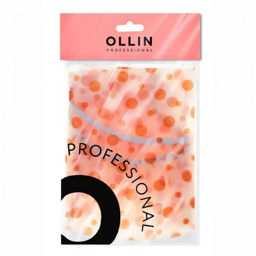 Шапочка для душа с рисунком, полиэтилен, в ассортименте Ollin 