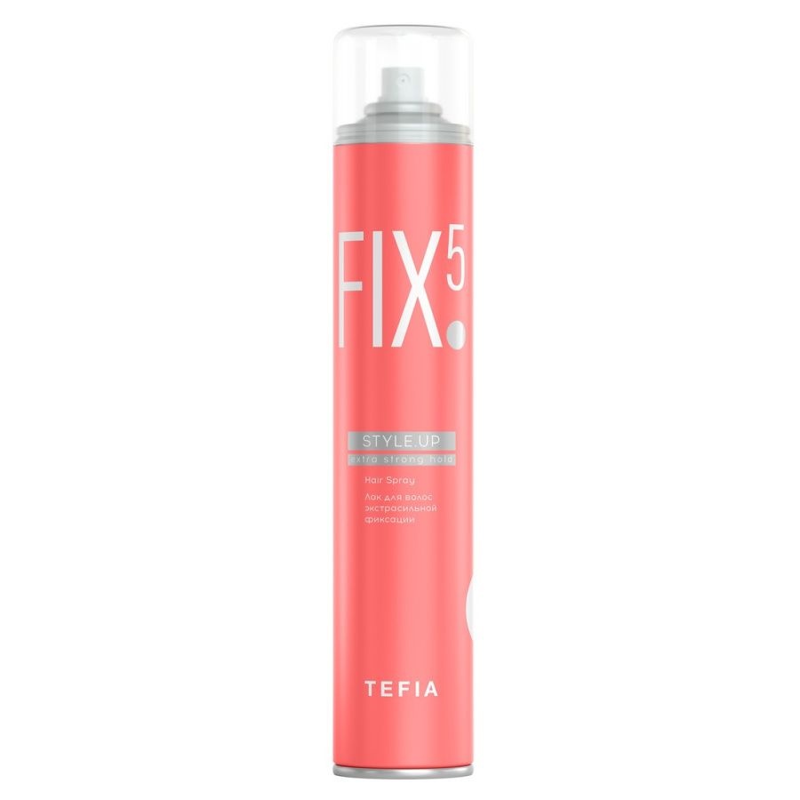 Лак для волос экстрасильной фиксации, Hair Spray Extra Strong Hold, Style.Up, TEFIA, 500 мл