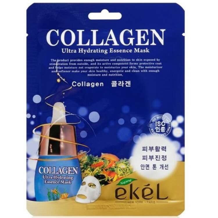 Маска тканевая для лица КОЛЛАГЕН, Ekel Essence, 25 мл