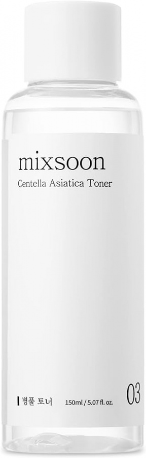 Тонер для лица с экстрактом центеллы азиатской, Centella Asiatica Toner, mixsoon, 150 мл