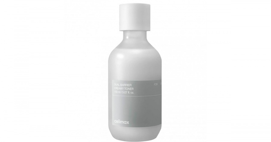Тонер для лица кремовый с комплексом церамидов, Dual Barrier Creamy Toner, celimax, 150 мл