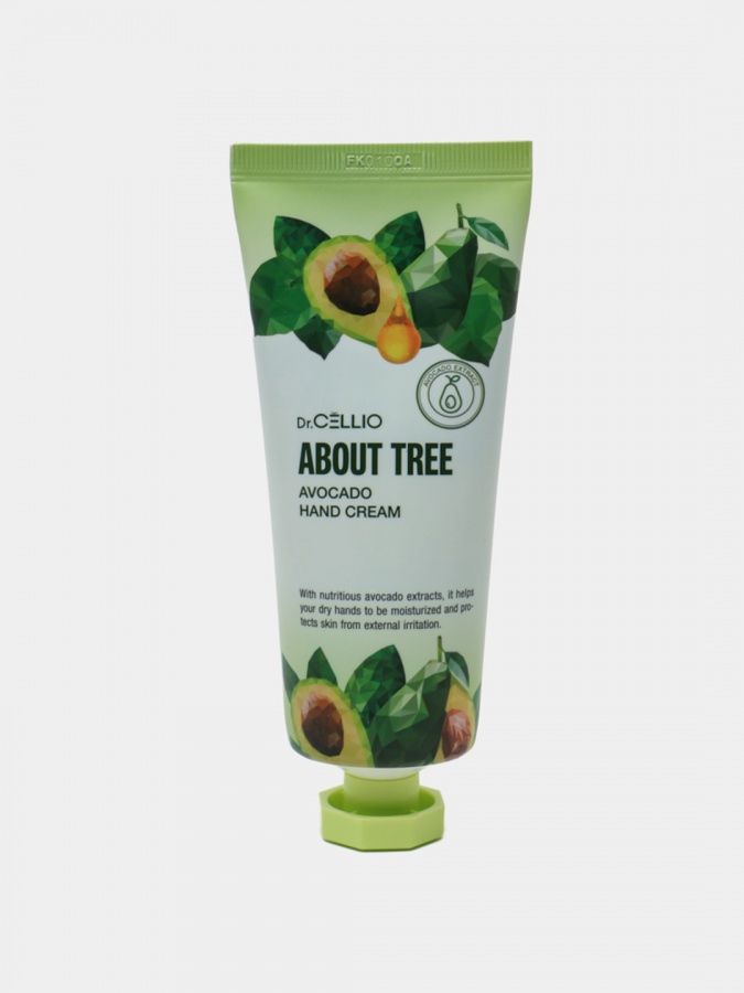 Крем для рук с экстрактом авокадо, ABOUT TREE AVOCADO HAND CREAM, DR.CELLIO, 100 мл