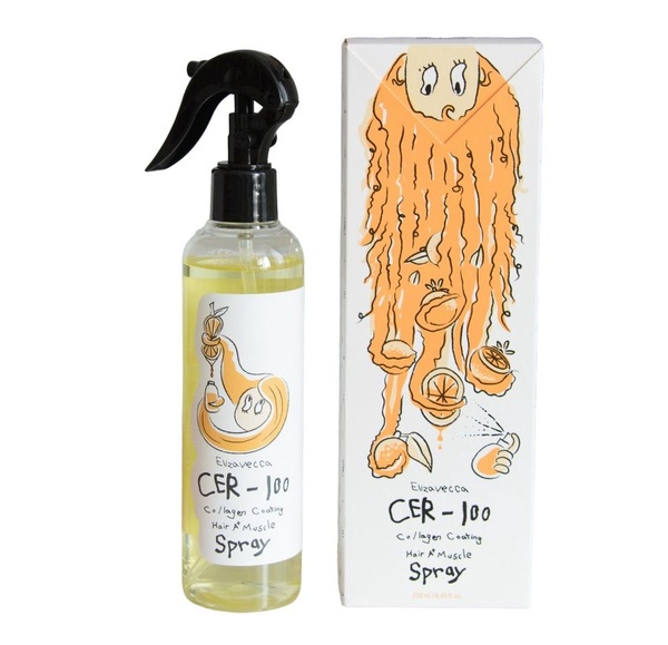 Спрей для волос с коллагеном, CER-100 collagen coating hair a+ muscle spray, elizavecca, 250 мл