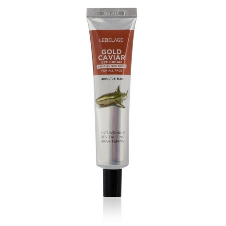 Крем для кожи вокруг глаз с золотом и икрой, GOLD CAVIAR EYE CREAM EX, LEBELAGE, 40 мл