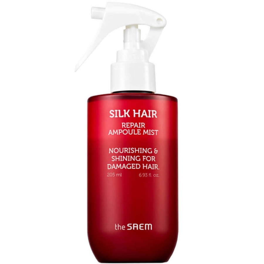 Спрей для волос ампульный восстанавливающий, Silk Hair Repair Ampoule Mist, THE SAEM, 205 мл