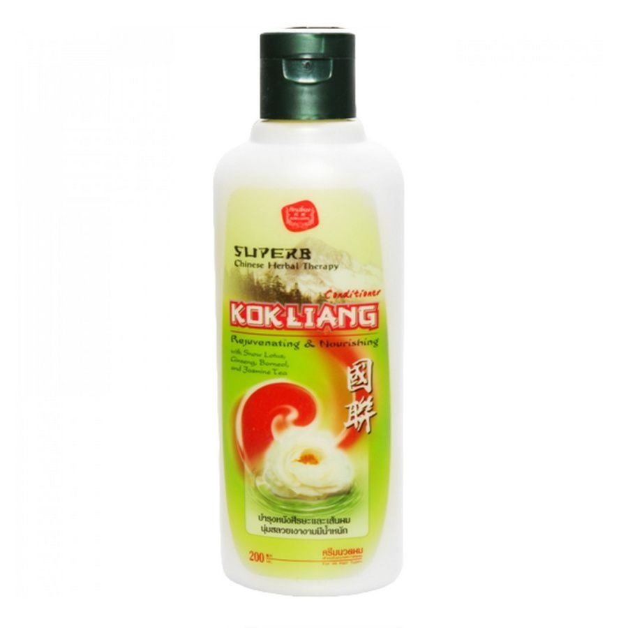 Натуральный травяной кондиционер омоложение и питание, Chinese Herbal Therapy Rejuvenating & Nourishing Conditioner, Kokliang, 200 мл