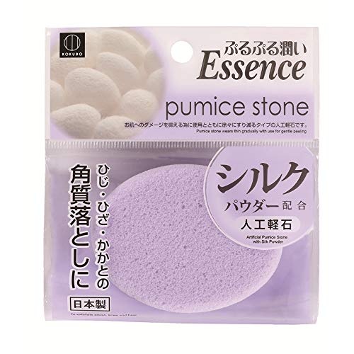 Пемза с экстрактом шелка, Pumice Stone with Silk Powder, Kokubo 