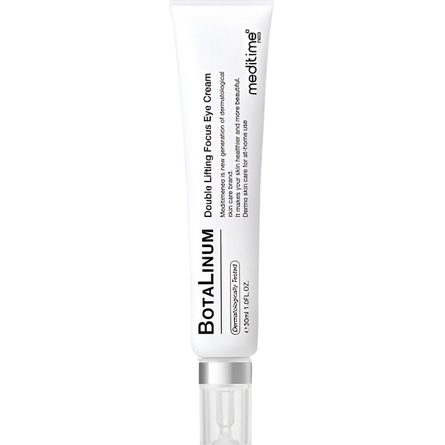 Крем для кожи вокруг глаз с ботулином и пептидами, Double Lifting Focus Eye Cream, BOTALINUM, MEDITIME, 30 мл