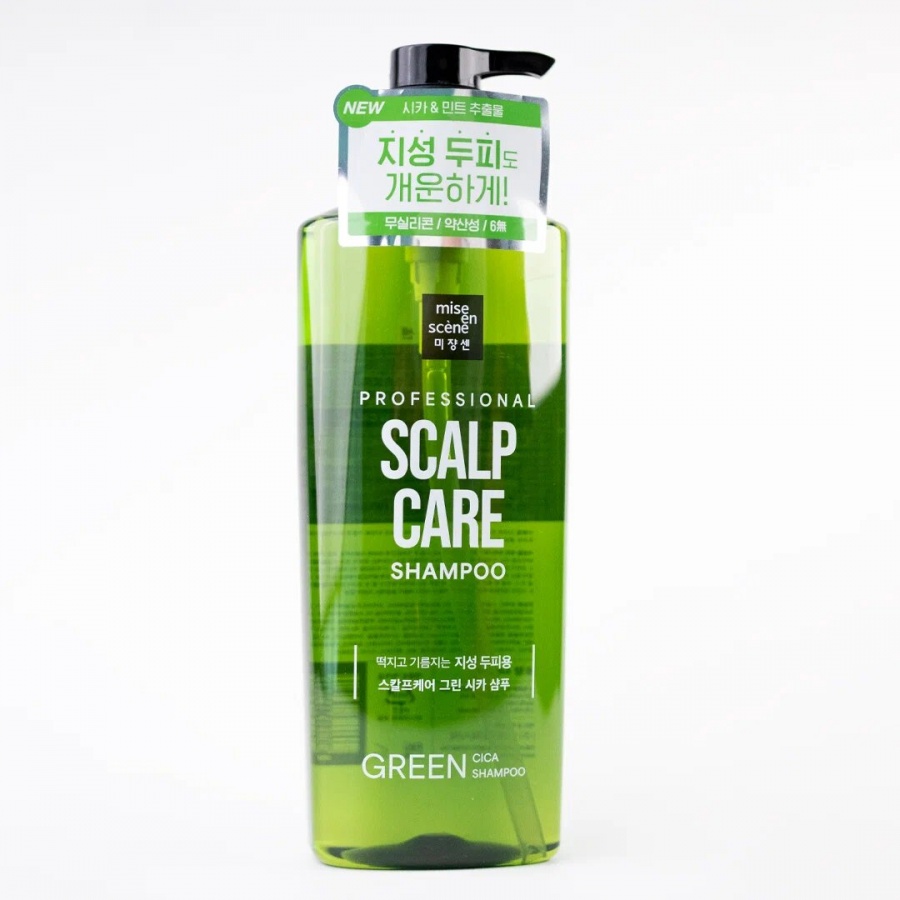 Шампунь для волос укрепляющий для чувствительной кожи головы, Scalp care Shampoo, Miseenscene, 680 мл