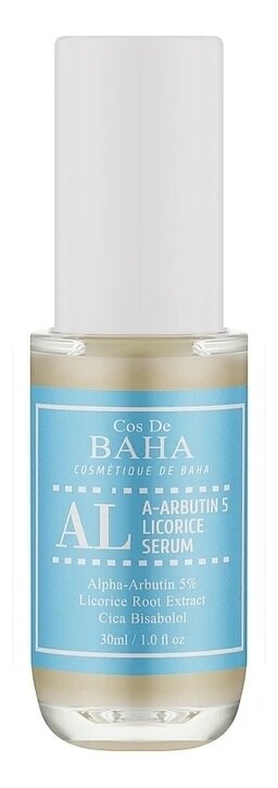 Сыворотка для лица осветляющая AL Facial Serum, COS DE BAHA, 30 мл