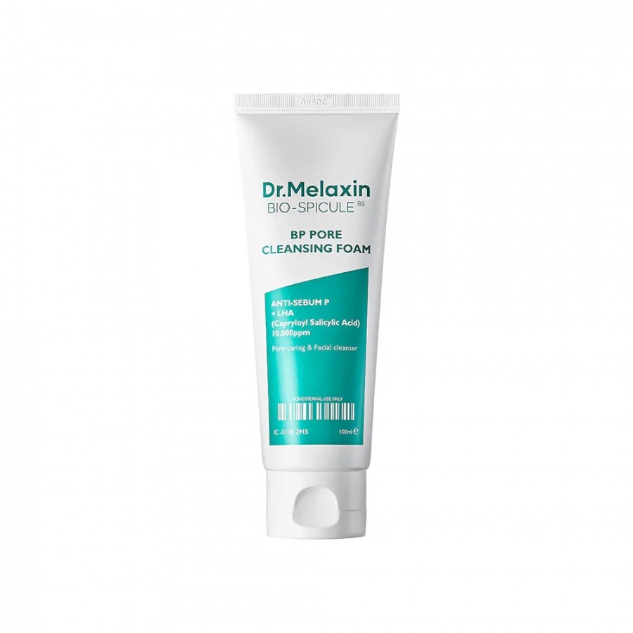 Пенка для лица очищающая с биоспикулами для ухода за порами, BP Pore Core Cleansing Foam, Dr. MELAXIN, 100 мл
