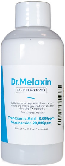 Тонер для лица с транексамовой кислотой, TX Peeling Toner, Dr. MELAXIN, 150 мл