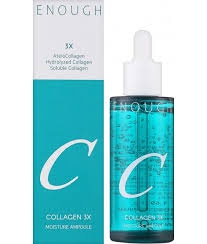 Сыворотка для лица увлажняющая с коллагеном, Collagen 3x moisture Ampoule, ENOUGH, 50 мл