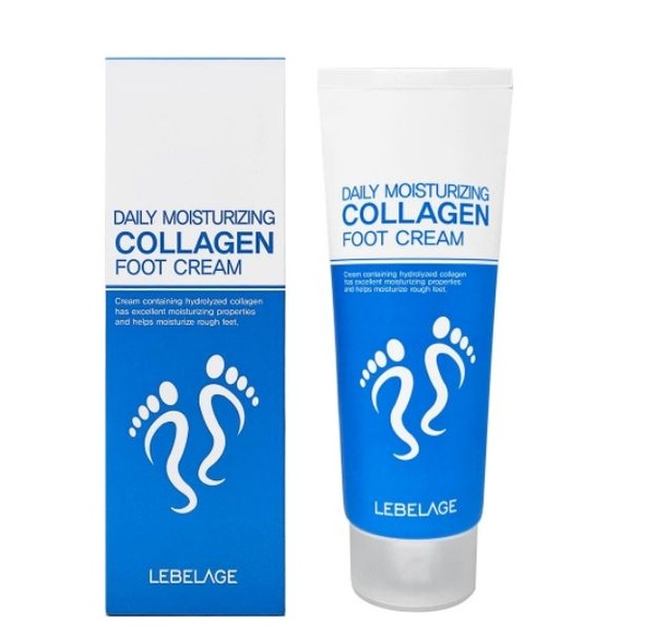Крем для ног увлажняющий с коллагеном, DAILY MOISTURIZING COLLAGEN FOOT CREAM, LEBELAGE, 100 мл