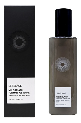 Эссенция для мужской кожи лица, MILD BLACK FOR MAN  ALL IN ONE, LEBELAGE, 260 мл