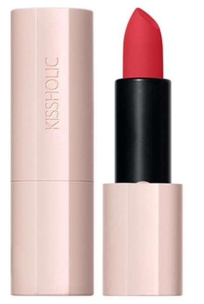 Помада Kissholic Lipstick Matte CR07 Naked Coral, THE SAEM, 3,5 г
