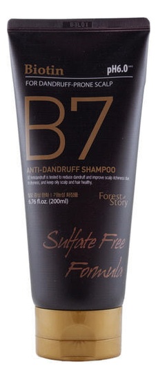 Шампунь для волос против перхоти Forest Story Anti-Dandruff Shampoo, WELCOS, 200 мл