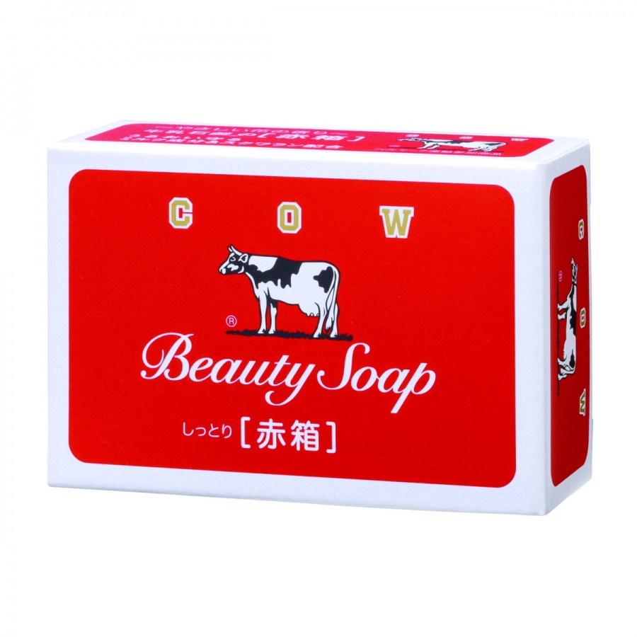 Молочное увлажняющее туалетное мыло с пудровым ароматом роз Beauty Soap, COW, 90 г