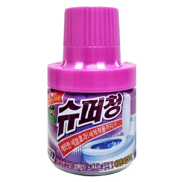 Очиститель для унитаза (лаванда) Super Chang, SANDOKKAEBI, 180 г