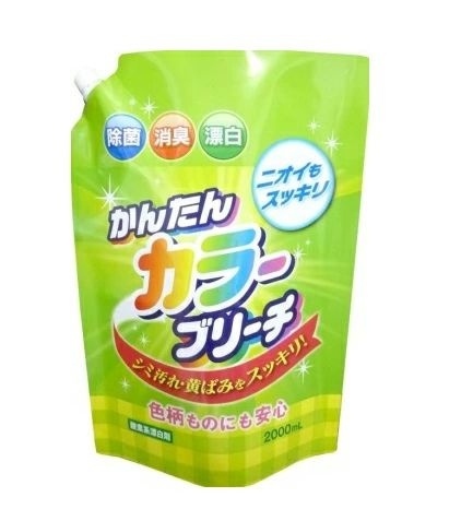 Отбеливатель для одежды (кислородный) Rocket Soap, 2000 мл (мягкая упаковка)