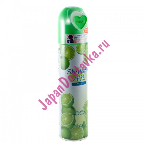 Освежитель воздуха для туалета c ароматом лайма Shaldan Ace, ST 230 мл