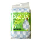 Массажная мочалка-спонж Aqua (голубая), AISEN Массажная мочалка-спонж Aqua (голубая), AISEN