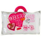 Массажная мочалка-спонж из микроволокна Beauty Care (белая), AISEN Массажная мочалка-спонж из микроволокна Beauty Care (белая), AISEN