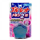 Двойная очищающая и дезодорирующая таблетка для бачка унитаза Bluelet Dobon W (лаванда), KOBAYASHI 120 г Двойная очищающая и дезодорирующая таблетка для бачка унитаза Bluelet Dobon W (лаванда), KOBAYASHI 120 г