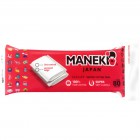 Подушечки ватные косметические Square cotton pads, прямоугольные, с пресс-линиями, MANEKI 80 шт