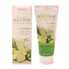 Пенка для умывания с экстрактом огурца Natural Perfect Solution Green Edition Cucumber, DEOPROCE 170 мл Пенка для умывания с экстрактом огурца Natural Perfect Solution Green Edition Cucumber, DEOPROCE 170 мл
