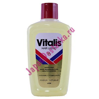 Мужская витаминизированная вода для волос Vitalis с мягким цитрусово-цветочным ароматом, LION 355 мл