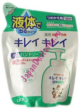 Антибактериальное мыло для рук с ароматом цитрусовых KireiKirei, LION 200 мл (запасной блок)