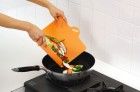 Разделочная доска для овощей, оранжевая, INOMATA Разделочная доска для овощей, оранжевая, INOMATA