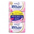 Увлажняющее крем-мыло White для тела (с ароматом розы), KAO 3 шт. х 85 г Увлажняющее крем-мыло White для тела (с ароматом розы), KAO 3 шт. х 85 г