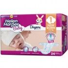 Детские подгузники Baby (размер 1, Newborn 2-5 кг), HELEN HARPER 24 шт. Детские подгузники Baby (размер 1, Newborn 2-5 кг), HELEN HARPER 24 шт.
