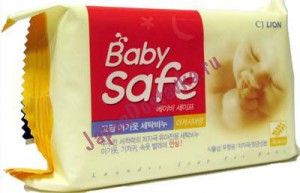 Мыло для застирывания детского белья с экстрактом акации Baby Safe, CJ LION 190 г