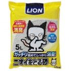 Комкующийся бентонитовый наполнитель для кошачьего туалета Pet Kirei - Поглощение запаха, LION (без аромата) 5 л Комкующийся бентонитовый наполнитель для кошачьего туалета Pet Kirei - Поглощение запаха, LION (без аромата) 5 л