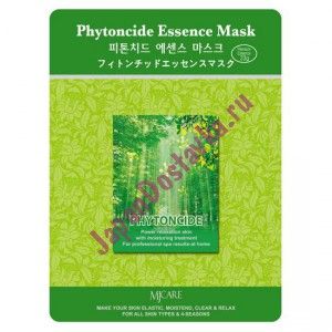 Маска тканевая фитонциды Phytoncide Essence Mask, MIJIN