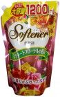Антибактериальный кондиционер-ополаскиватель Softener Fragrance Floral с нежным цветочным ароматом в мягкой упаковке с закручивающейся крышкой, NIHON 1200 мл Антибактериальный кондиционер-ополаскиватель Softener Fragrance Floral с нежным цветочным ароматом в мягкой упаковке с закручивающейся крышкой, NIHON 1200 мл