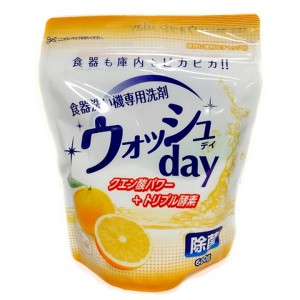 Порошок для посудомоечных машин с ароматом апельсина Detergent, NIHON  600 г (мягкая упаковка)