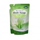 Крем-мыло для тела Wins Body Soap Aloe с экстрактом алоэ и богатым ароматом в мягкой упаковке, NIHON 400 мл Крем-мыло для тела Wins Body Soap Aloe с экстрактом алоэ и богатым ароматом в мягкой упаковке, NIHON 400 мл