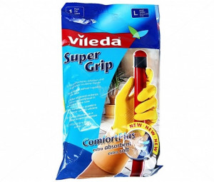 Перчатки особо прочные Super Grip (размер L), VILEDA  1 пара
