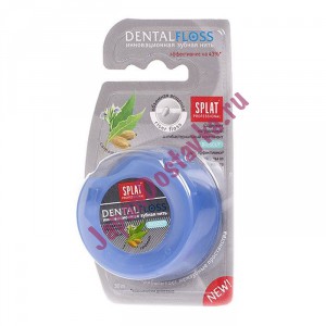 Зубная нить объемная Кардамон Professional Dental Riser Floss, SPLAT  30 м