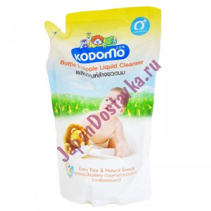 Средство для мытья детских бутылок и сосок Bottle and Nipple Liquid Cleanser, KODOMO   700 мл (мягкая упаковка)