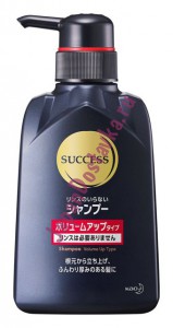Мужской шампунь для увеличения объема волос Success Shampoo Volume Up Type, KAO  350 мл (диспенсер)