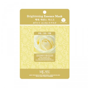 Маска для лица тканевая осветляющая Brightening Essence Mask, MIJIN COSMETICS   25 г