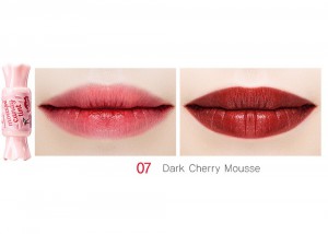 Тинт-мусс для губ Конфетка Mousse Candy Tint, оттенок 07 Dark Cherry, THE SAEM   8 г