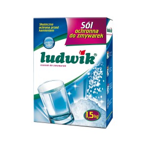 Соль для посудомоечных машин LUDWIK 1,5 кг