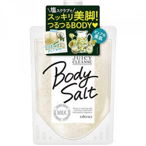 Скраб для тела на основе соли с молочным ароматом Juicy Cleanse, UTENA  300 г
